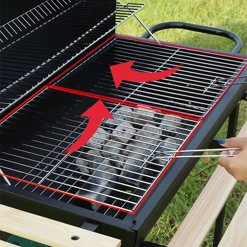 New Bbq Grill Barbecue Smoker Charcoal Grills Folding Camping Charcoal Grill GCBG-016