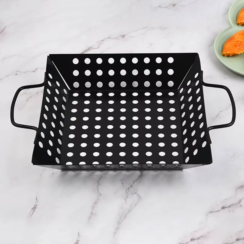 BBQ Grill Plates Vegetable Grill Pans for Outdoor Grill Wok Grill Cookwares